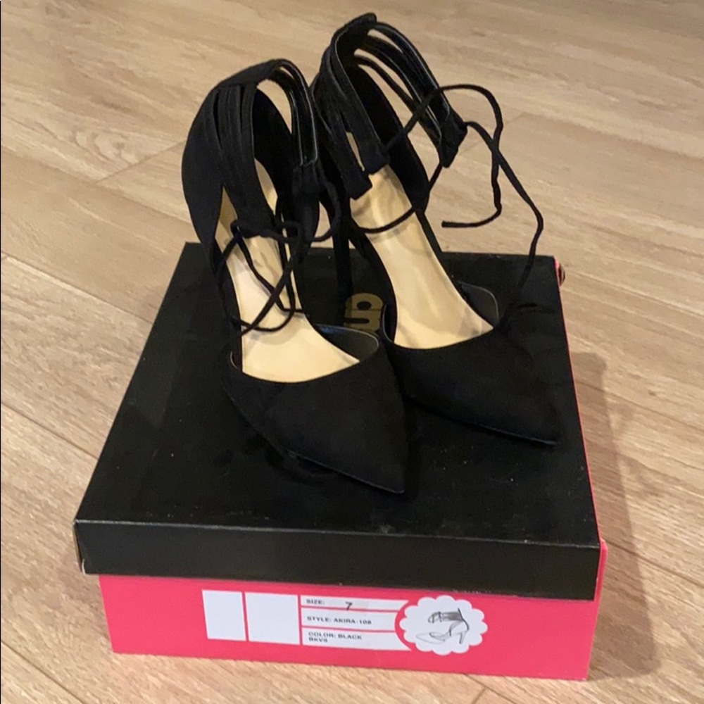 Charlotte Russe Black Heels